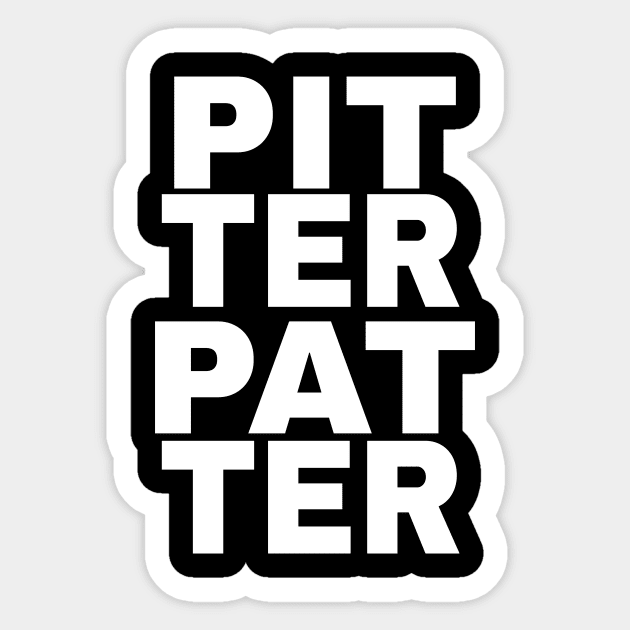 Pitter Patter LetterKenny Fan Shirt Sticker by Brobocop